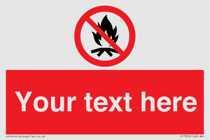 Custom prohibition No campfire